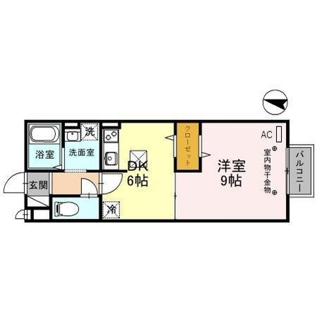 グランシャンブルの物件間取画像